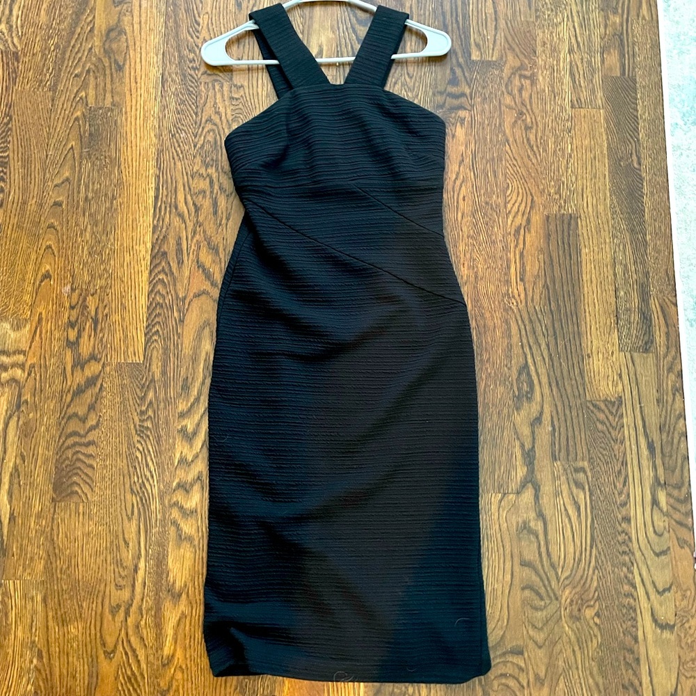 Cremieux black cocktail dress
